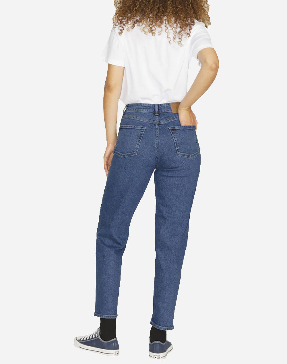 JJXX JXLISBON MOM HW CCE4002 NOOS ΠΑΝΤΕΛΟΝΙ ΤΖΗΝ 12203867-Medium Blue Denim DenimBlue φωτογραφία