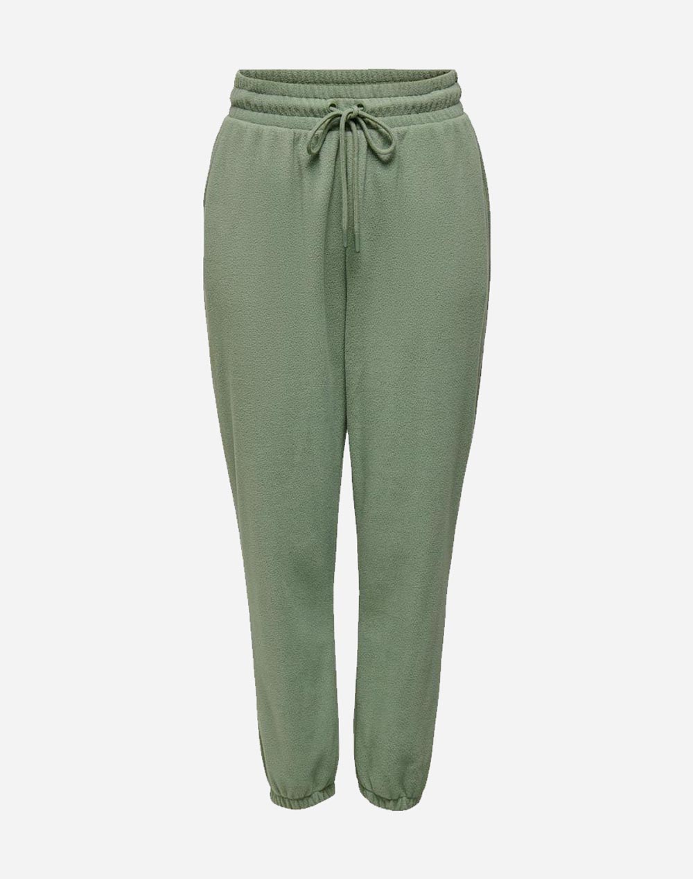 ONLY ONLKAROI FLEECE PANT SWT 15241258-Lily Pad Green