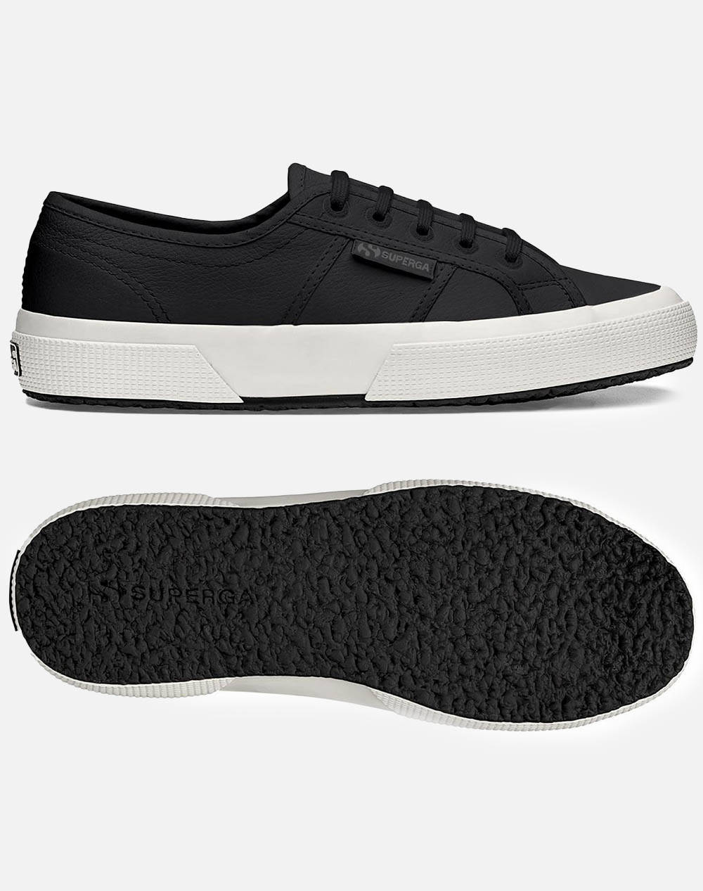 superga tumbled leather