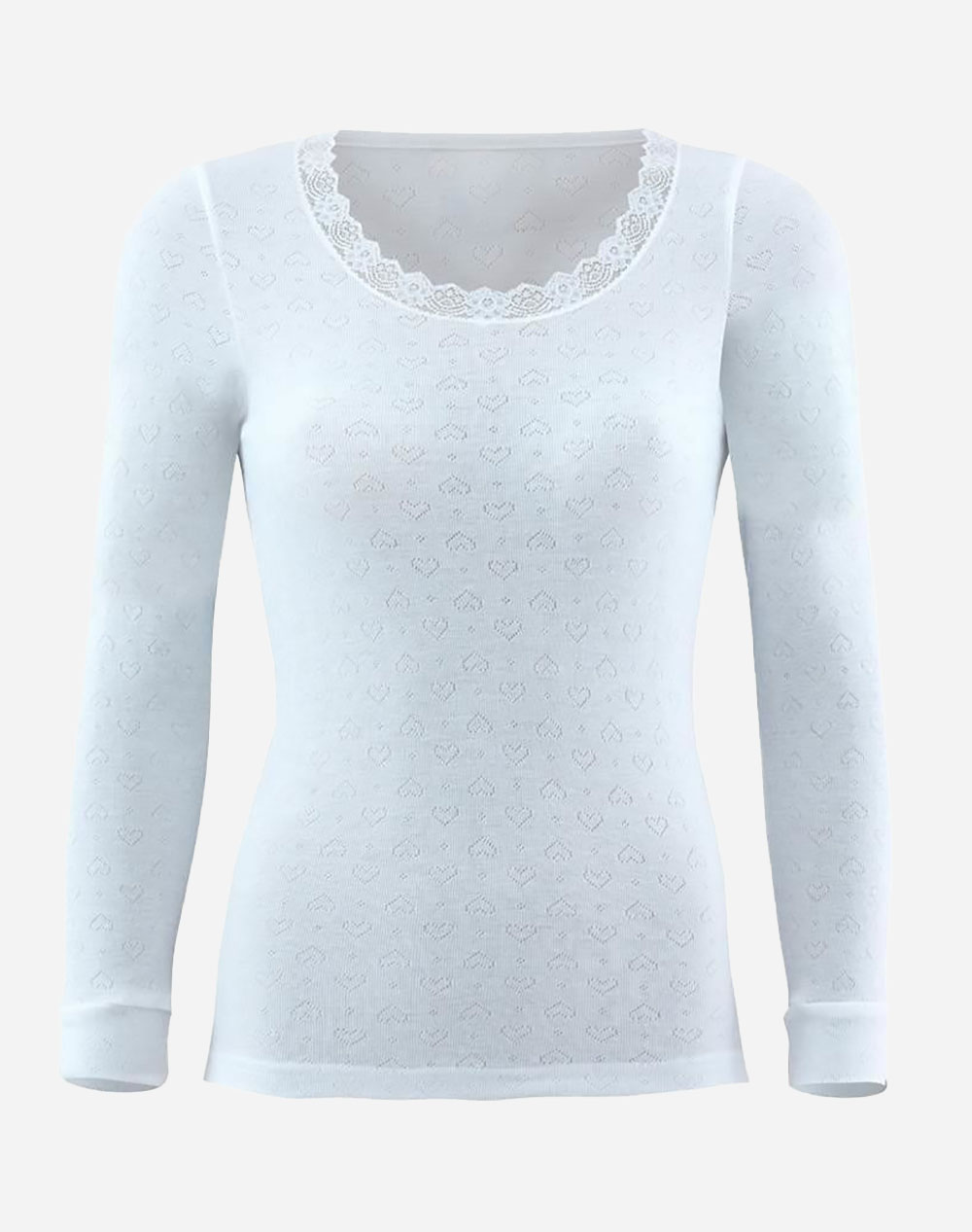 BLACKSPADE Thermal All Seasons Women T-Shirt Long Slv 1268 14.01.39.006-Snow White White