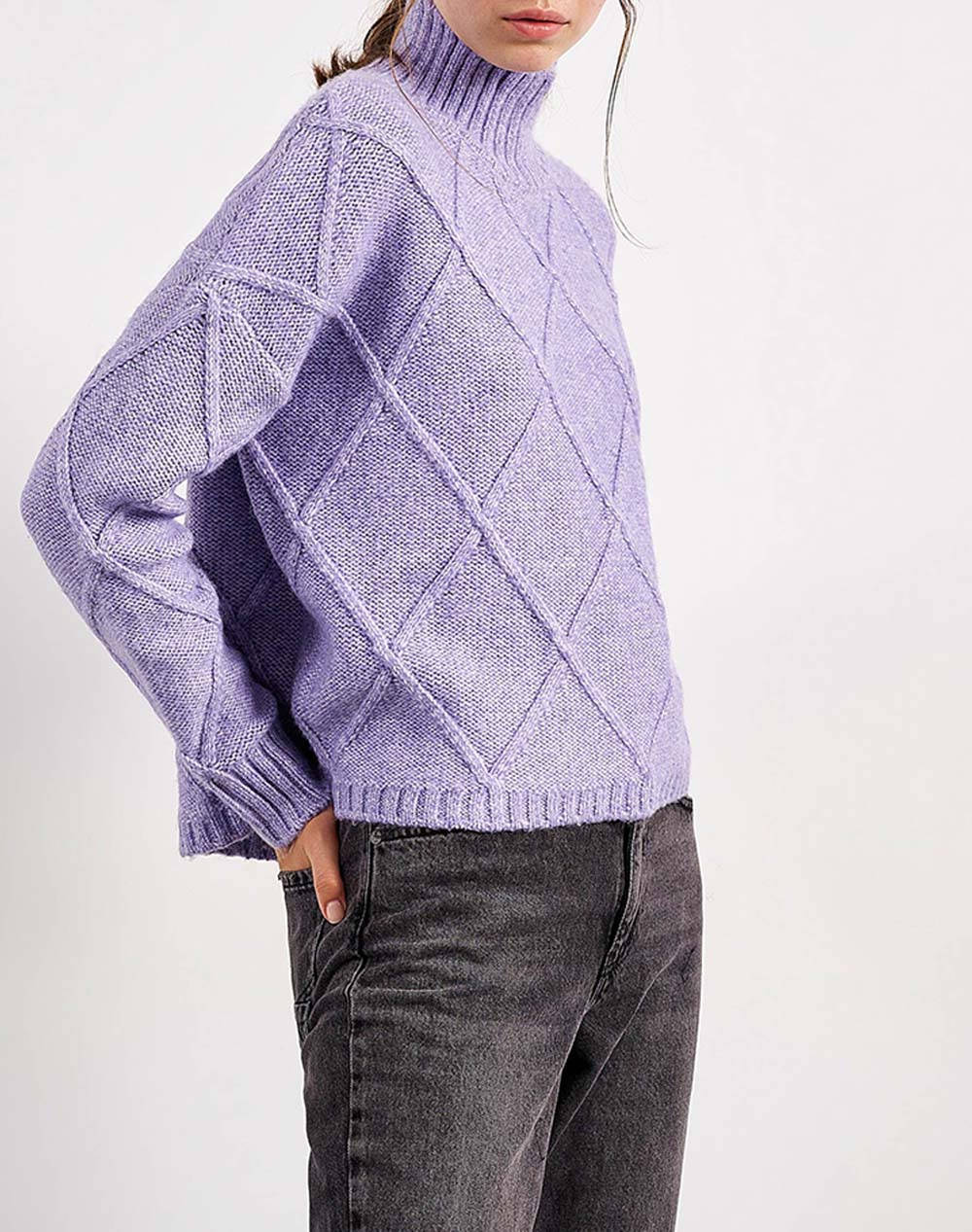 ATTRATTIVO ΜΠΛΟΥΖΑ 9P20279-EMERA Purple