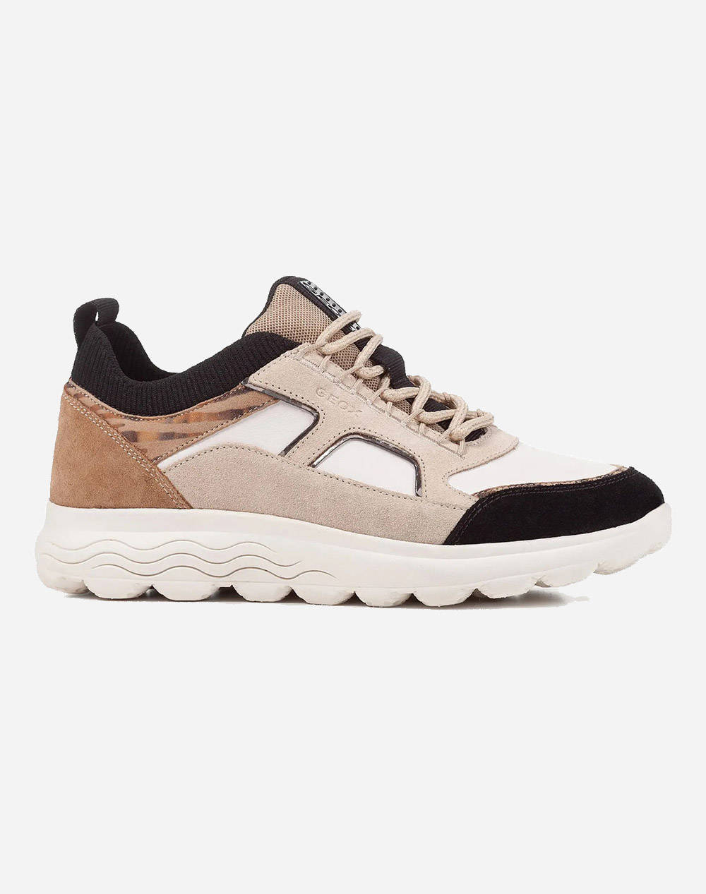 GEOX D SPHERICA C - NAPPA - OffWhite | Politikos-shop.gr