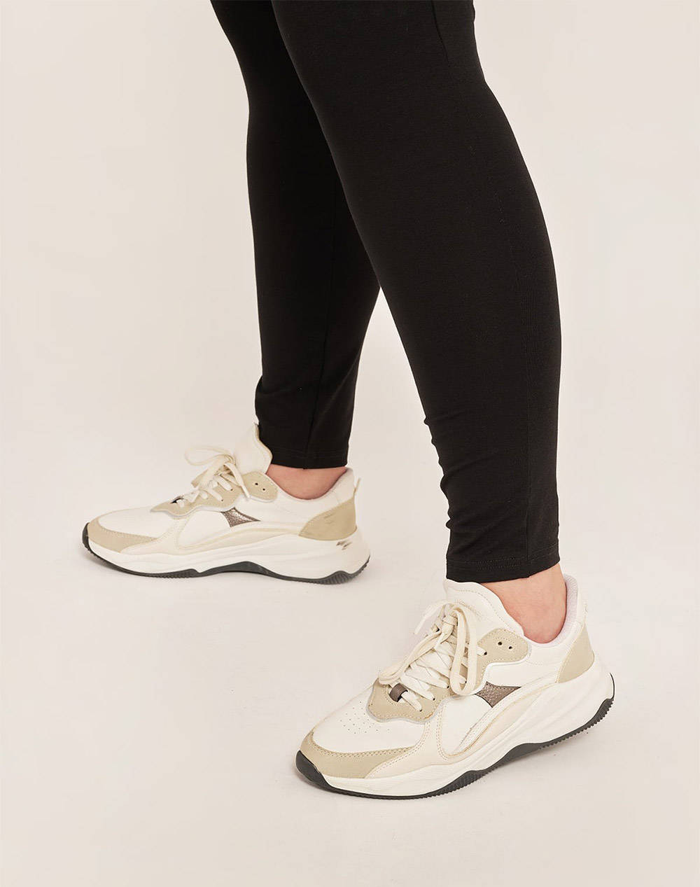 PARABITA Basic βισκόζ κολάν 002220206633-Μαύρο Black φωτογραφία