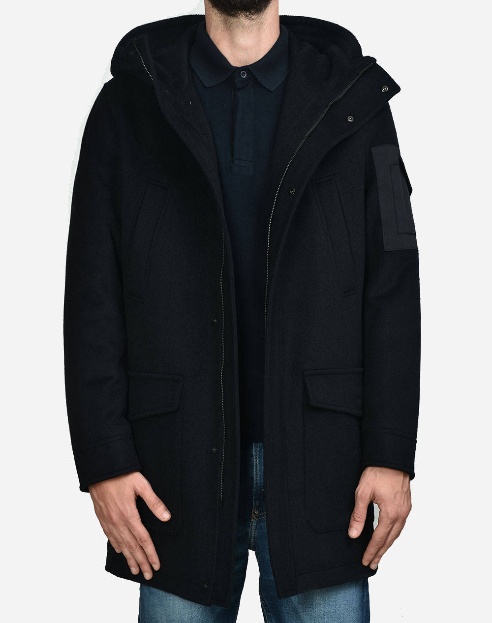 CC CORNELIANI CARCOAT 902AT1-2820160-001 Black