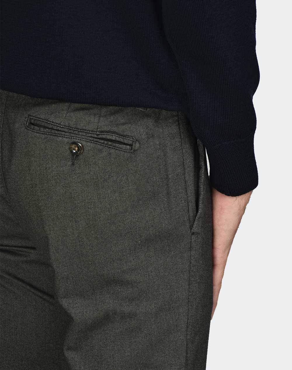 FOUR TEN ΠΑΝΤΕΛΟΝΙ T910.222060-00072 DarkOliveGreen φωτογραφία