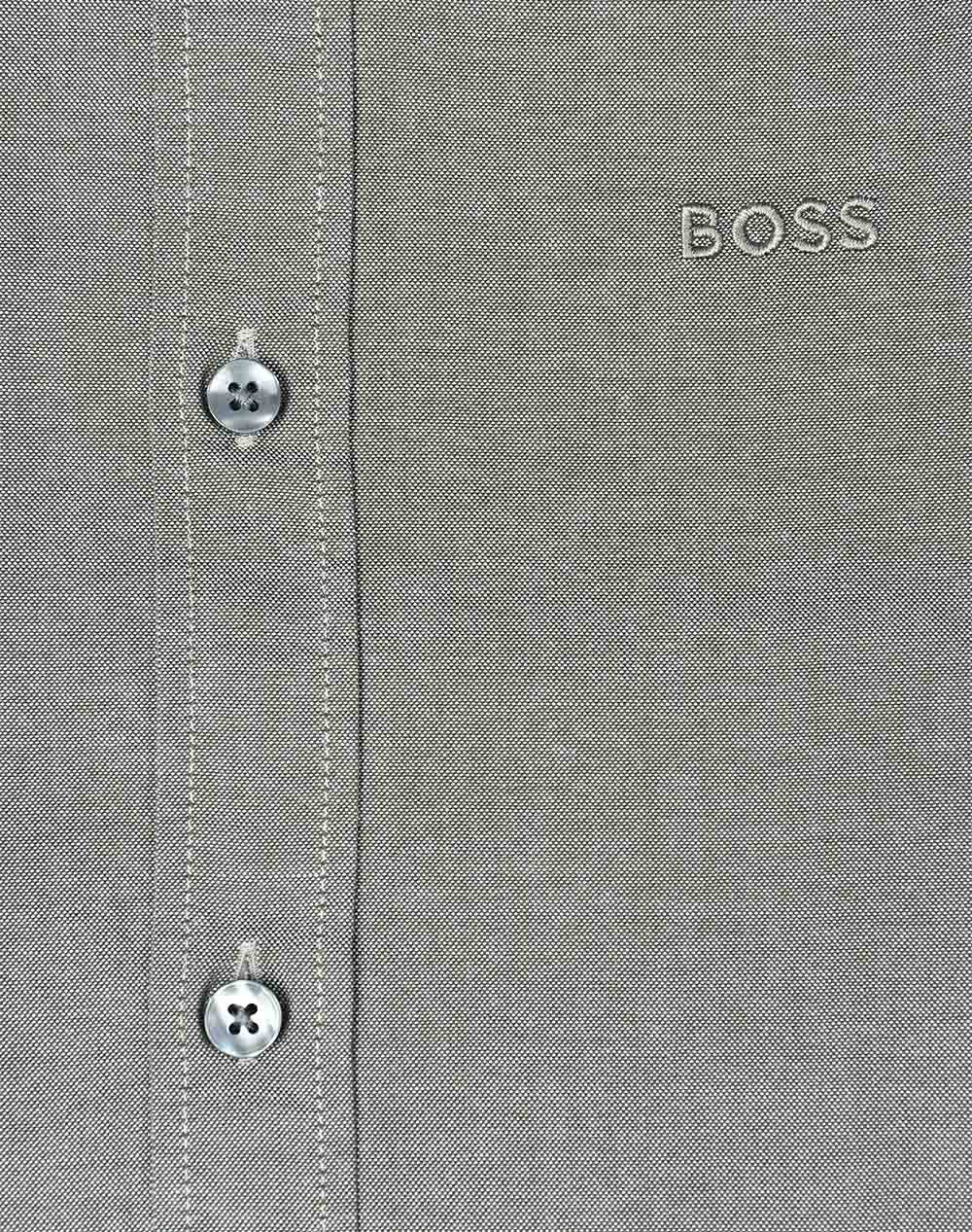 Boss Πουκαμισο Leo 2E 10242490 01 50477838-377 Olive ανδρικά ρούχα πουκάμισα Politikos Shop Πολιτικός