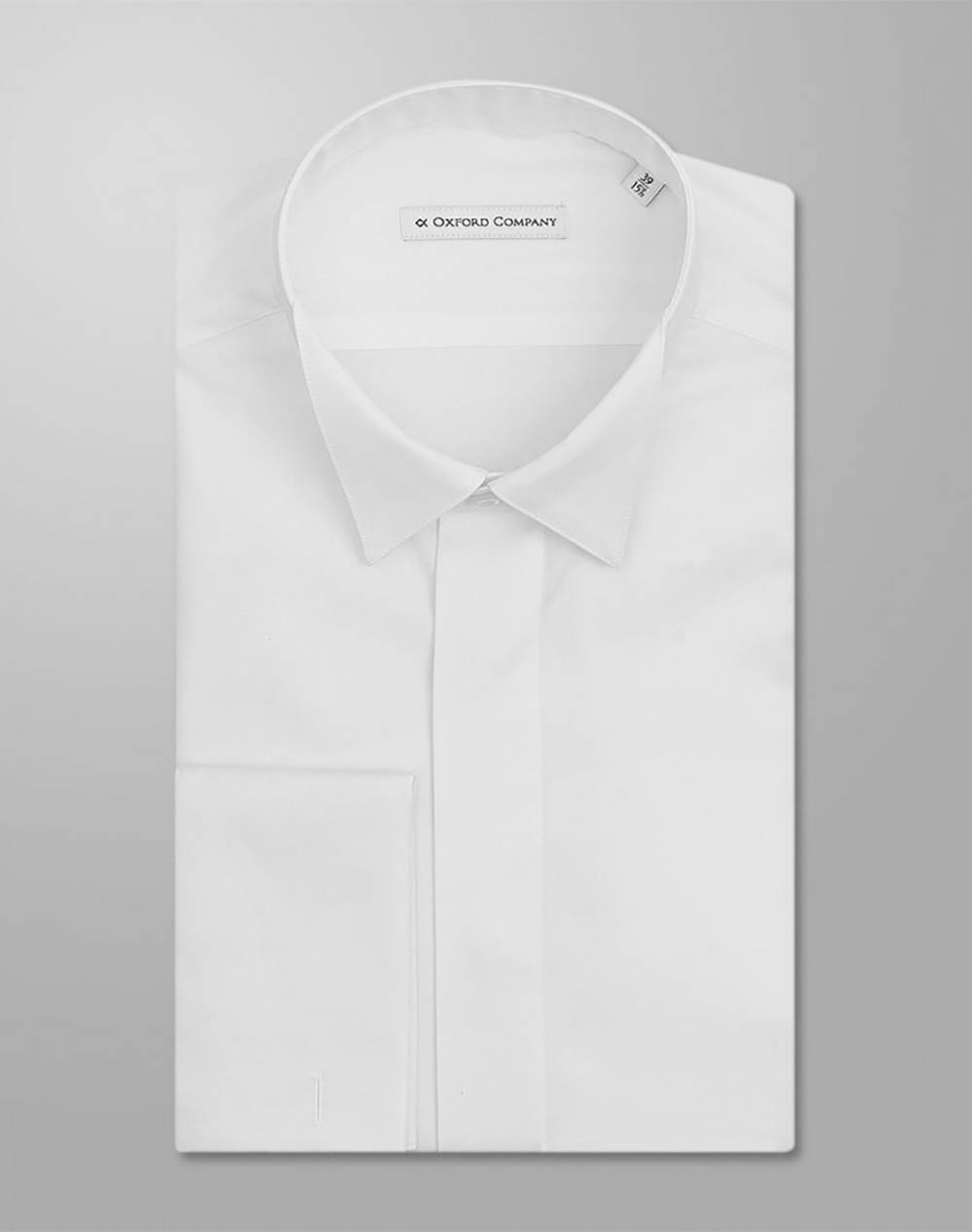 OXFORD COMPANY SMOKIN ΔΜ SLIM FIT TP ΠΟΥΚΑΜΙΣΟ M117N9G51.01-01 White
