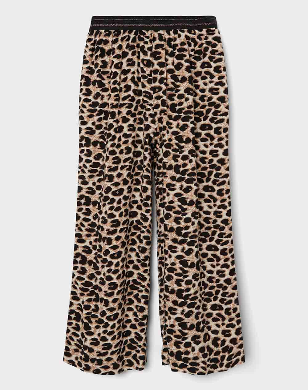 NAME IT NKFNAGIRA WIDE PANT NOOS 13204535-Burro Mixed