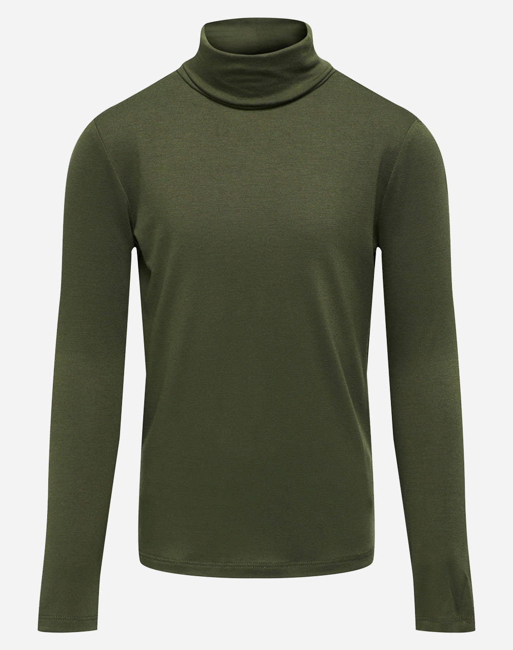 ONLY ΜΠΛΟΥΖΑ KOGLELA LIFE L/S ROLLNECK TOP BF JRS 15245869-OLIVE NIGHT DarkGreen