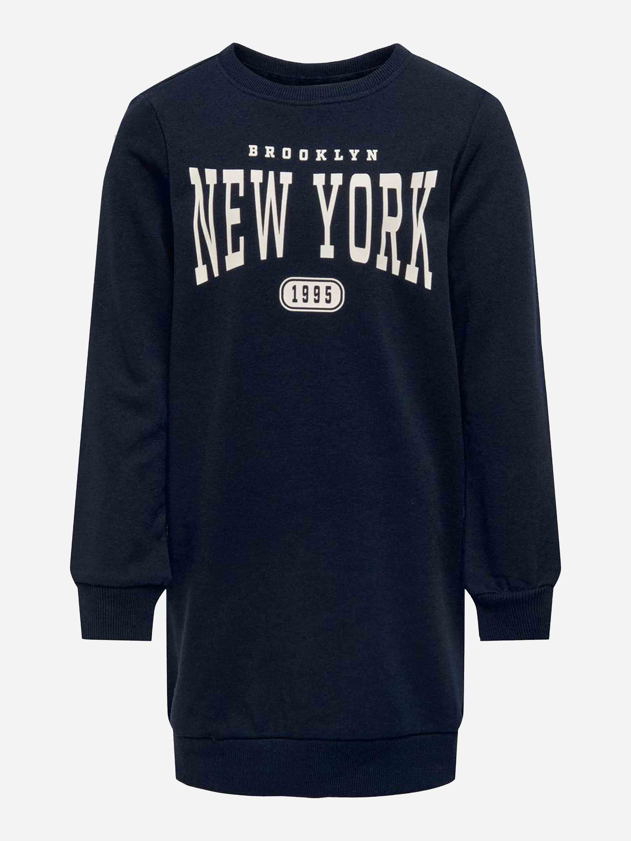 ONLY ΦΟΡΕΜΑ KOGROLLO L/S COLLEGE DRESS BOX SWT 15271445-Night Sky DarkBlue 3530AONLY4200015_50005