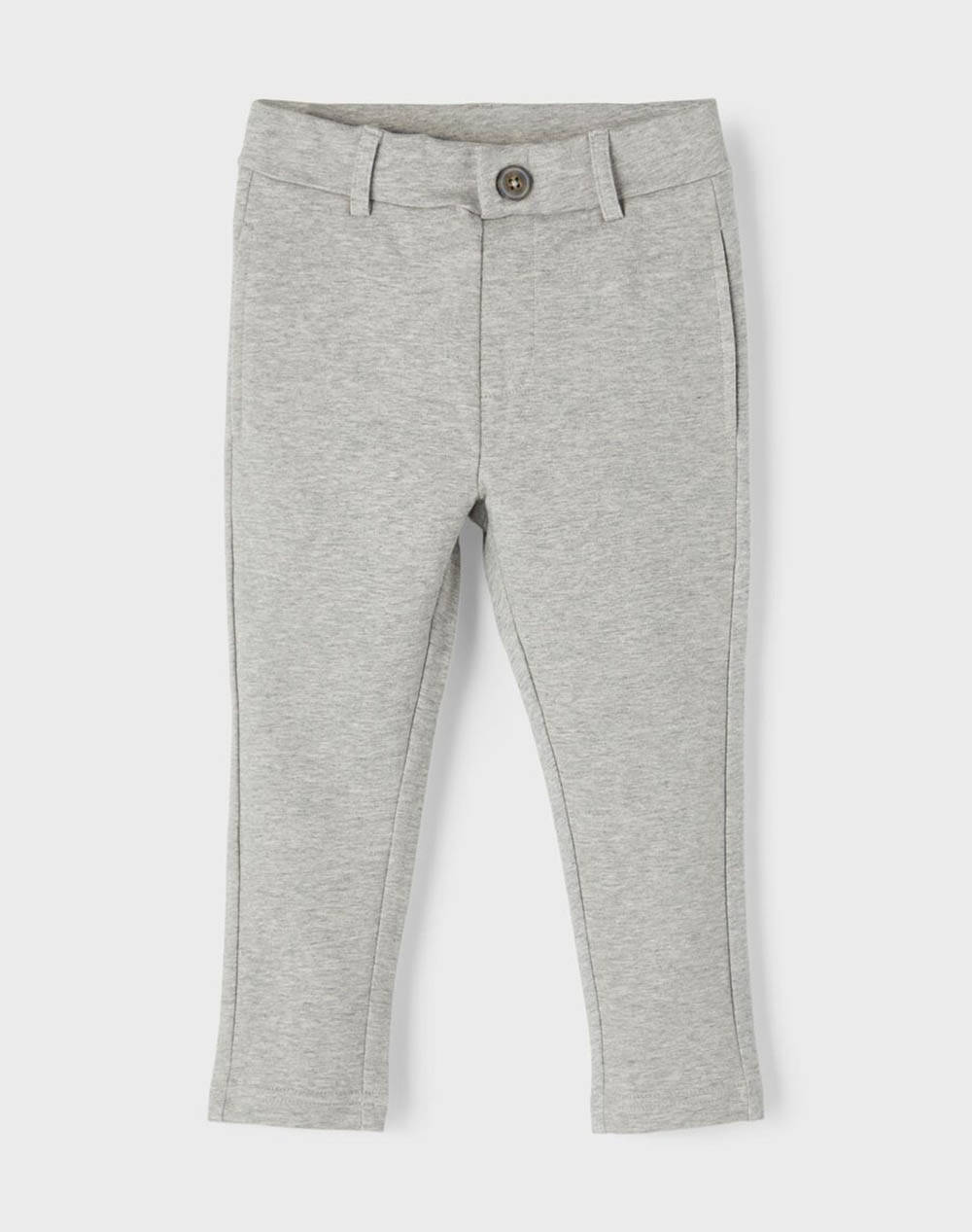 NAME IT NMMROCCO SWE PANT UNB CAMP 13205935-Grey Melange Gray