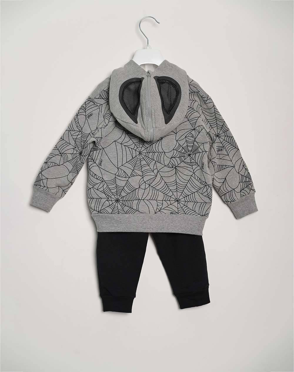 SPRINT SET BABY BOY ( Ηλικία: 95% Βαμβάκι, 5% Ελαστάνη ) 221-1062-S208 Gray φωτογραφία