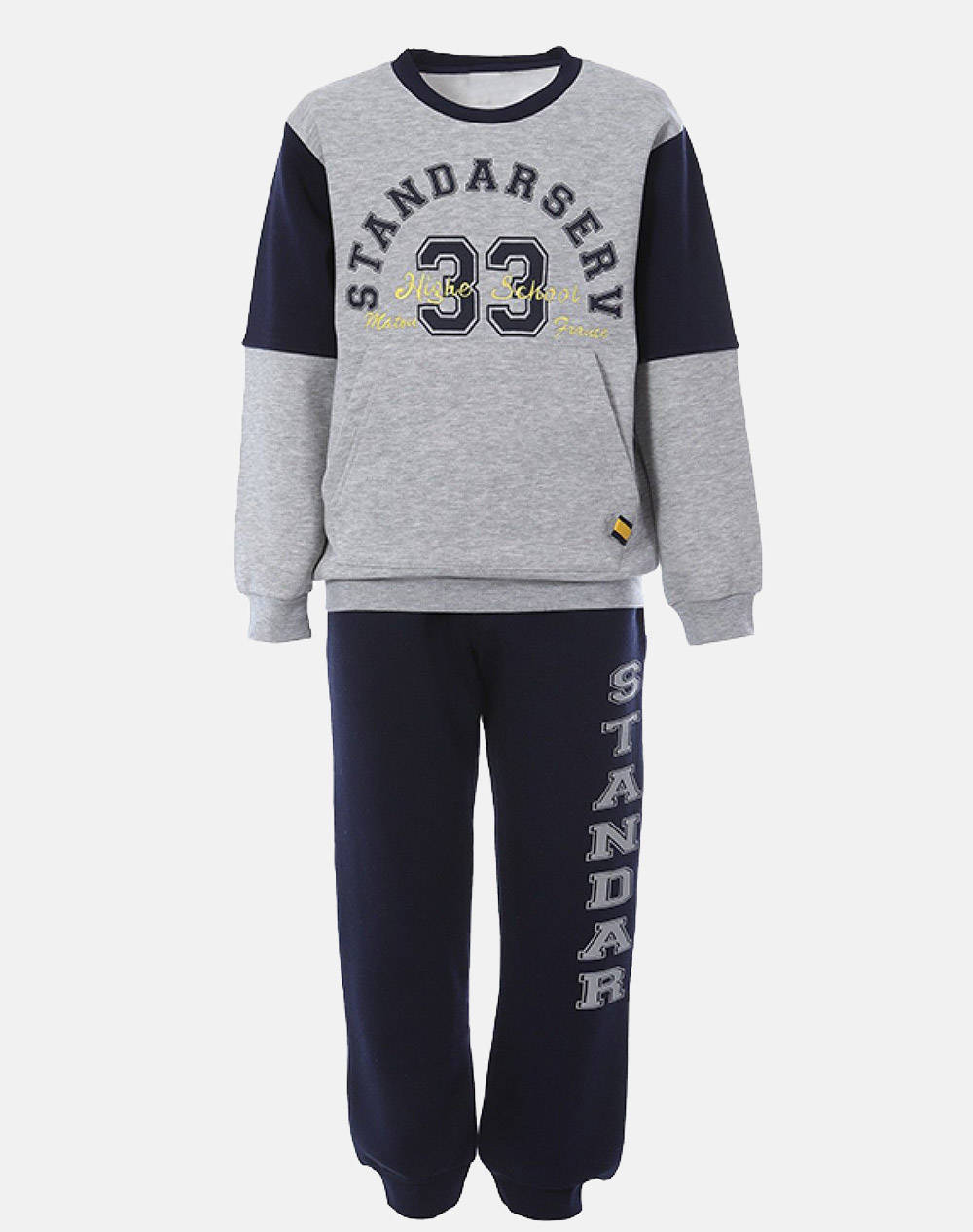 MATOU ΣΕΤ ΦΟΡΜΑ ΠΑΙΔΙΚΟ BOY 1W22-MFA1240-2-6-GREY ARG Gray