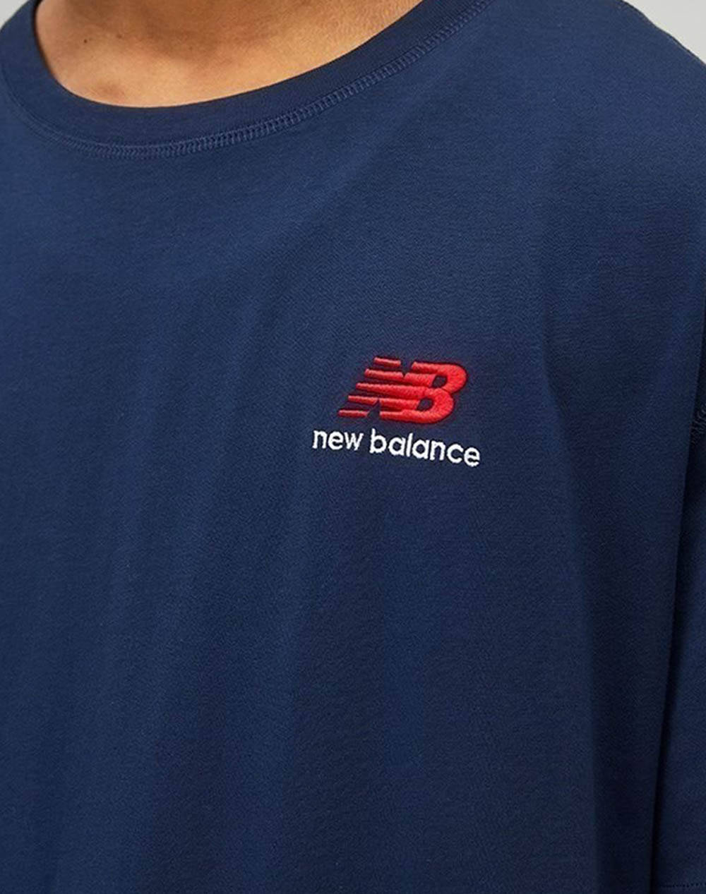 NEW BALANCE ΜΠΛΟΥΖΑ NB ESSENTIALS UNI-SSENTIALS TEE UT21503-NGO NavyBlue φωτογραφία