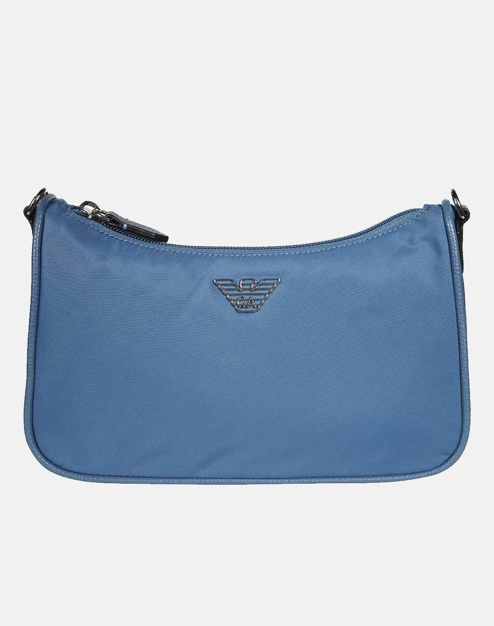 Armani Jeans Medium Blue Patent Tote Shopper Bag with Large AJ Logo - Bags  from DesignerWear2U UK