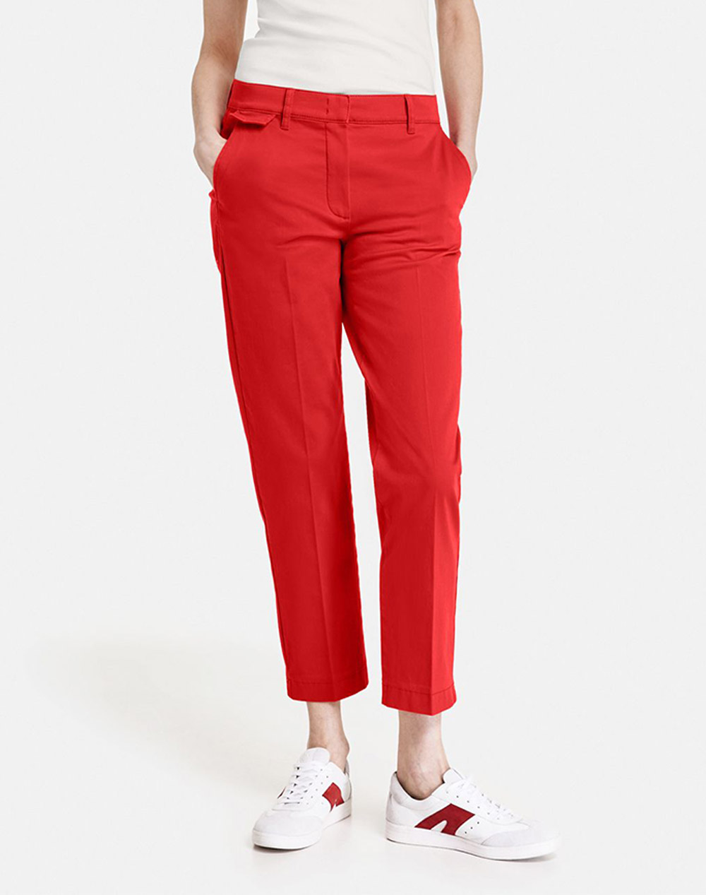 GERRY WEBER PANT LEISURE CROPPED 822030-67712-60699 ValentineRed