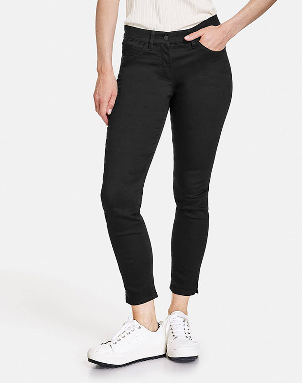 GERRY WEBER JEANS CROPPED 92431-67950-12800 DenimBlack