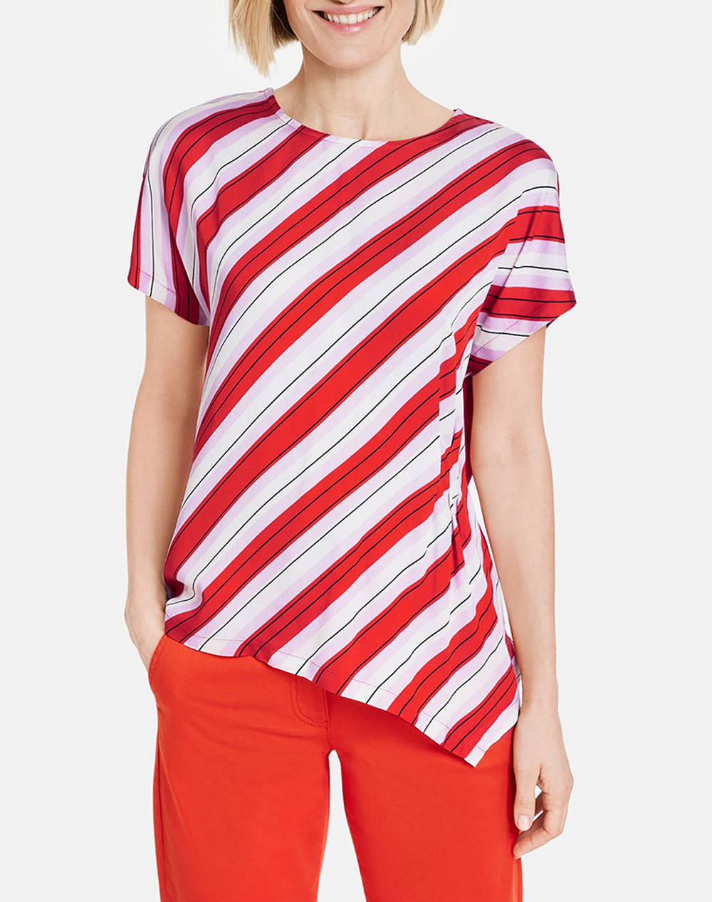 GERRY WEBER T-SHIRT 1/2 SLEEVE 170223-35019-09062 Red