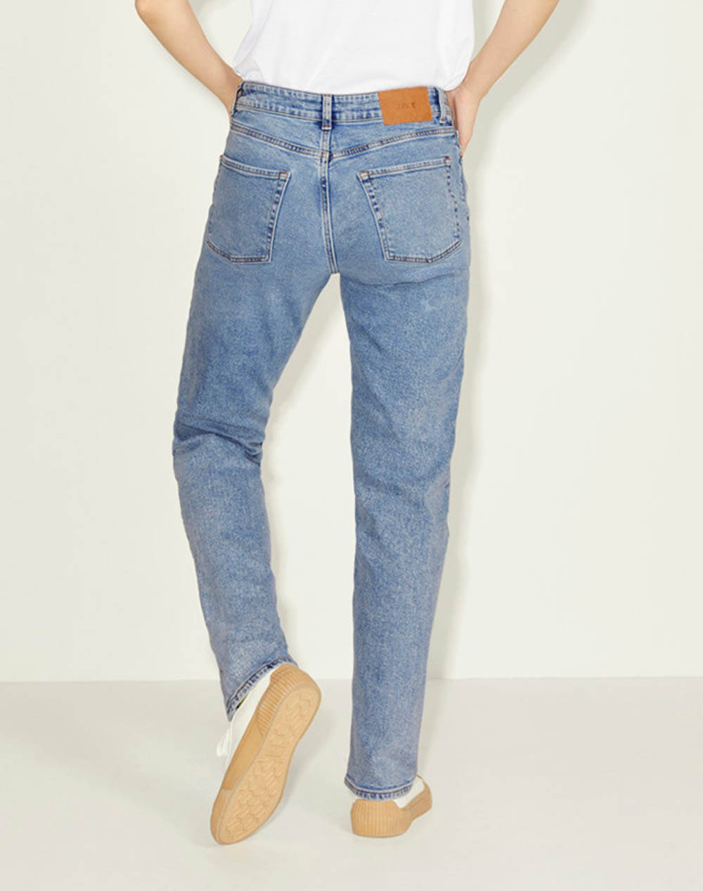 JJXX JXSEOUL STRAIGHT MW C3003 RCY NOOS 12229033-Light Blue Denim DenimBlue φωτογραφία