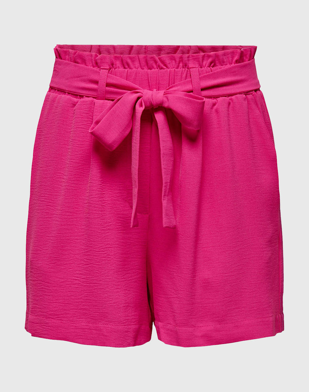 ONLY ONLMETTE LAVENDER PAPERBAG SHORTS NOOS W 15226471-Fuchsia Purple Fuchsia