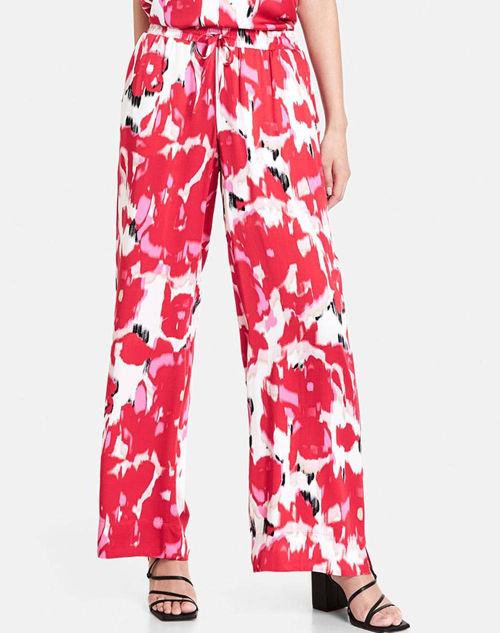 TAIFUN PANT LEISURE LONG 320344-11020-06502 ValentineRed