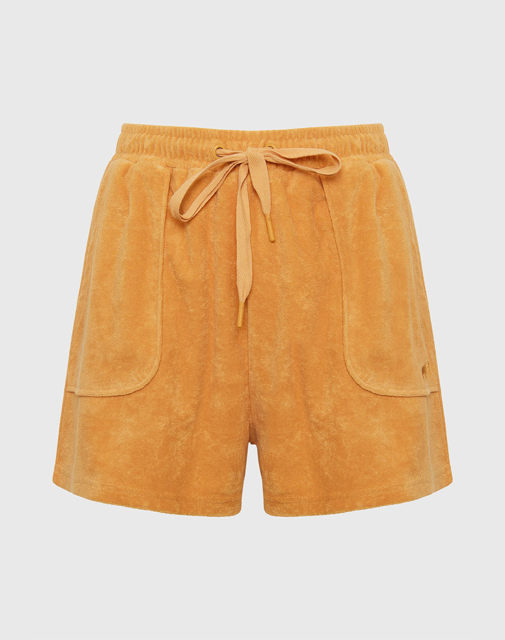 Jogger shorts in towel terry fabric