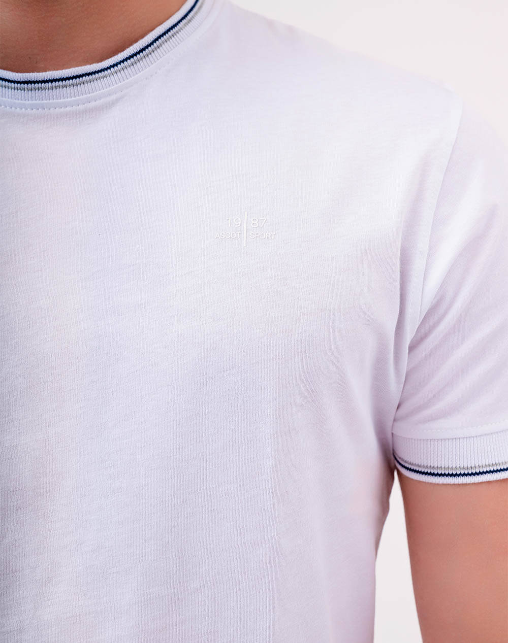 ASCOTT T-SHIRT 15505321-01 White φωτογραφία