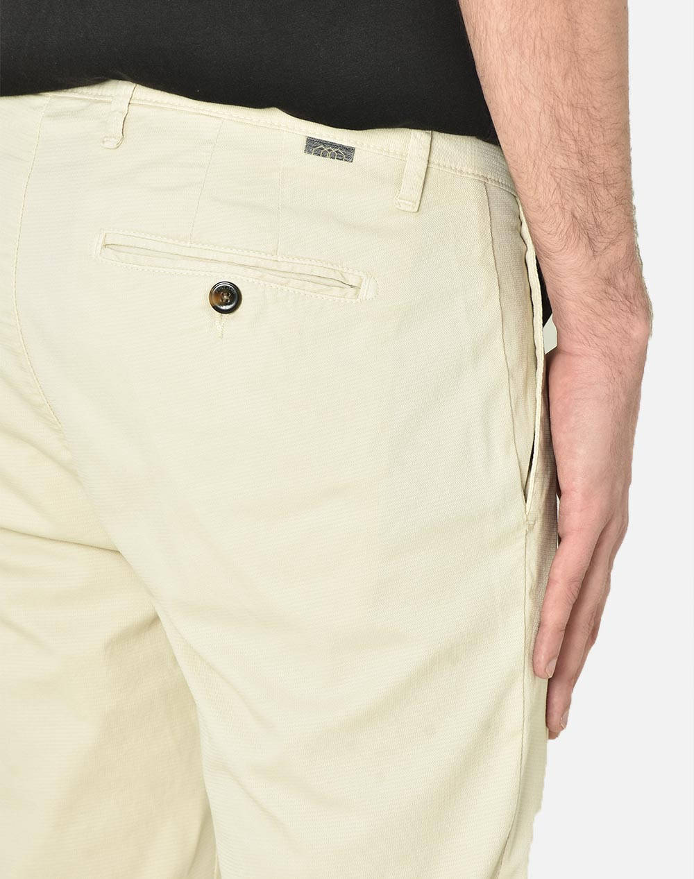 FOUR TEN CHINO T910123080-00103 Ecru φωτογραφία