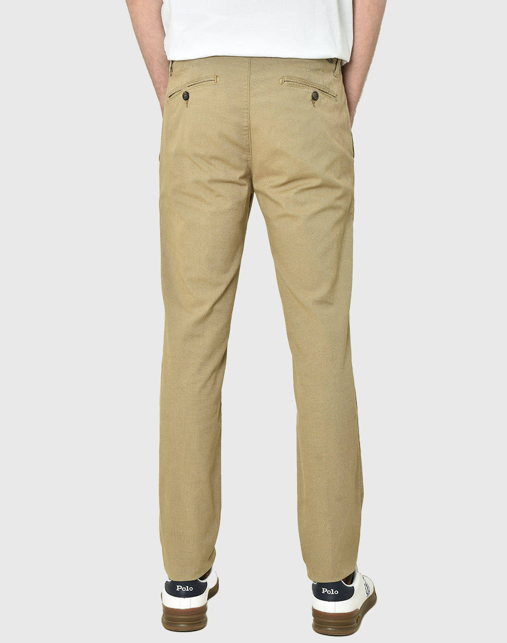 FOUR TEN CHINO PANTS T910123055-00073 Biege φωτογραφία