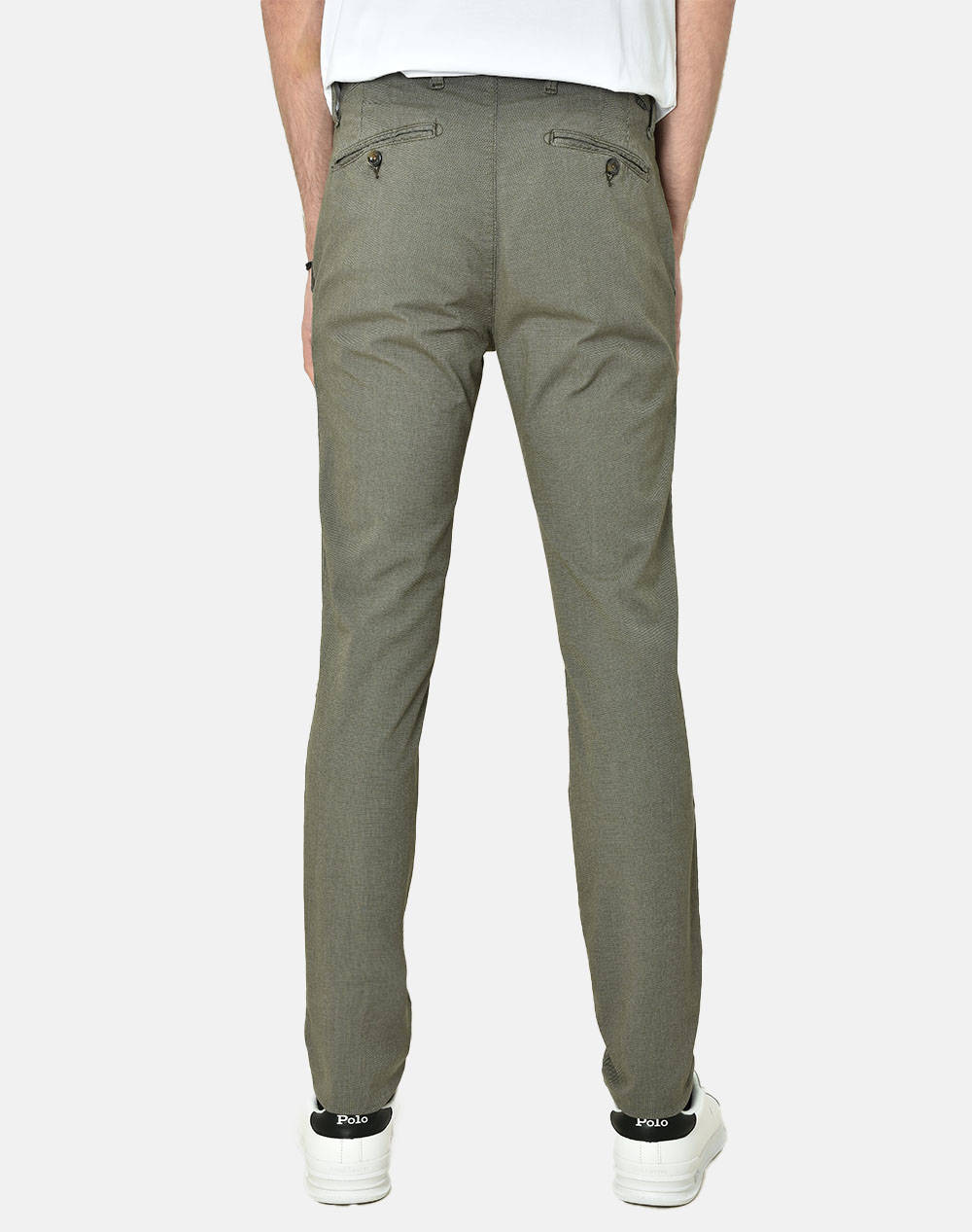 FOUR TEN CHINO PANTS T910123055-00072 Olive φωτογραφία