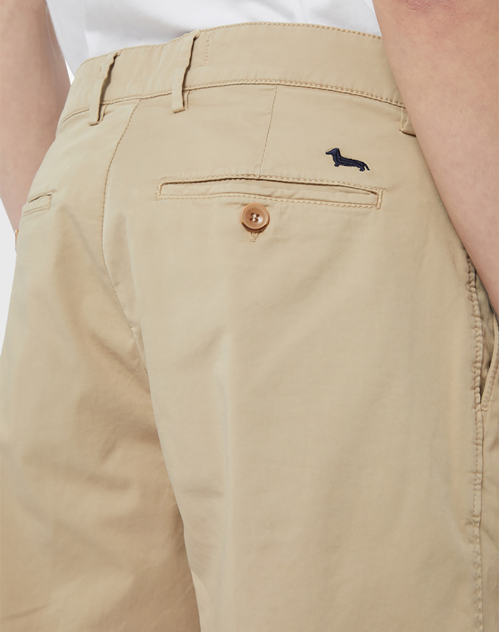 5pocket trousers with embroidered dachshund  HARMONT  BLAINE   Pellecchia Store