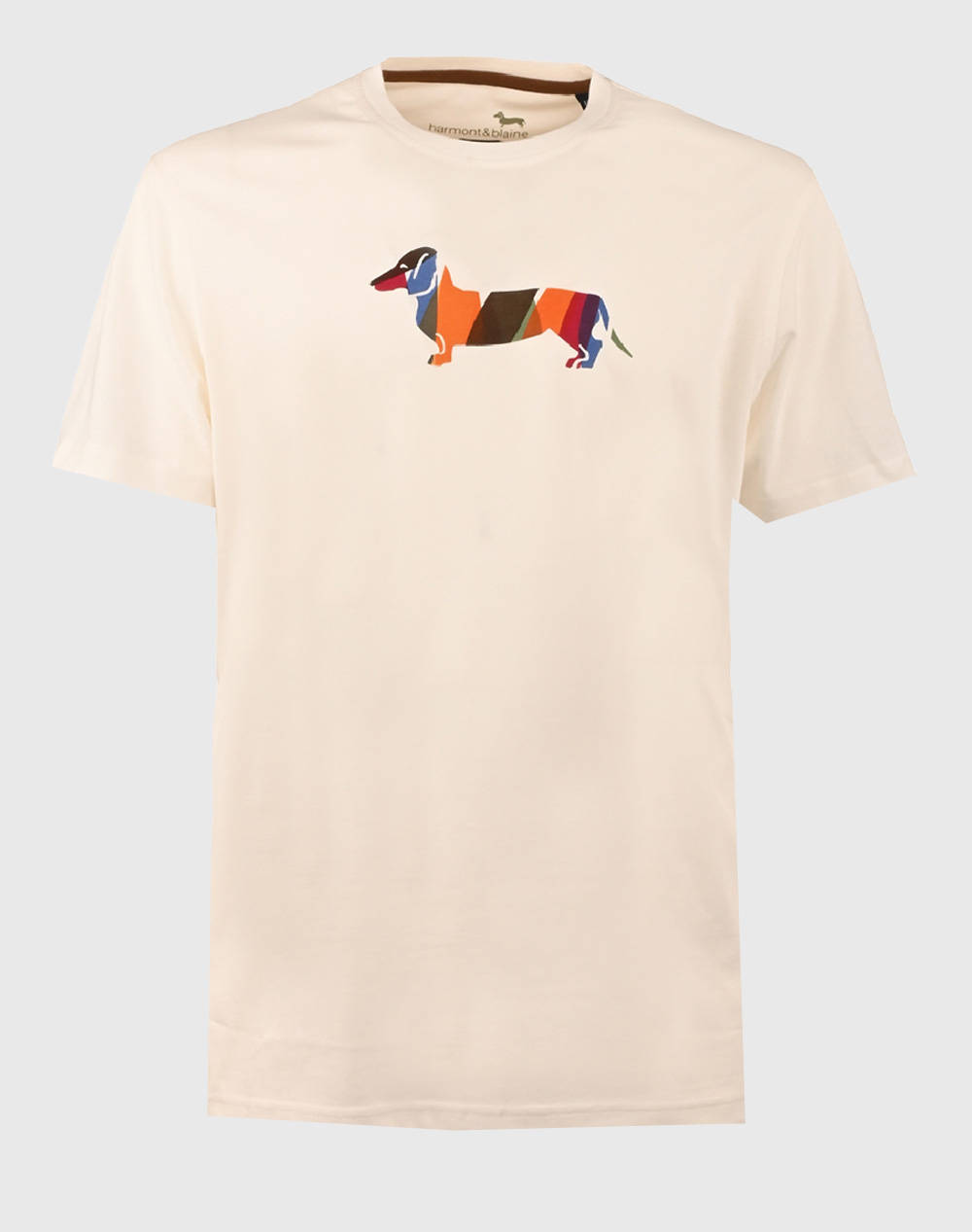 HARMONT & BLAINE T-SHIRT COTONE IRJ003021223-102 Ecru