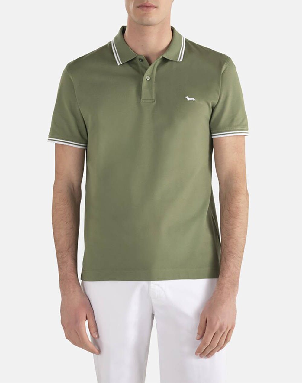 HARMONT & BLAINE POLO UOMO LNJ010021148-630 Olive