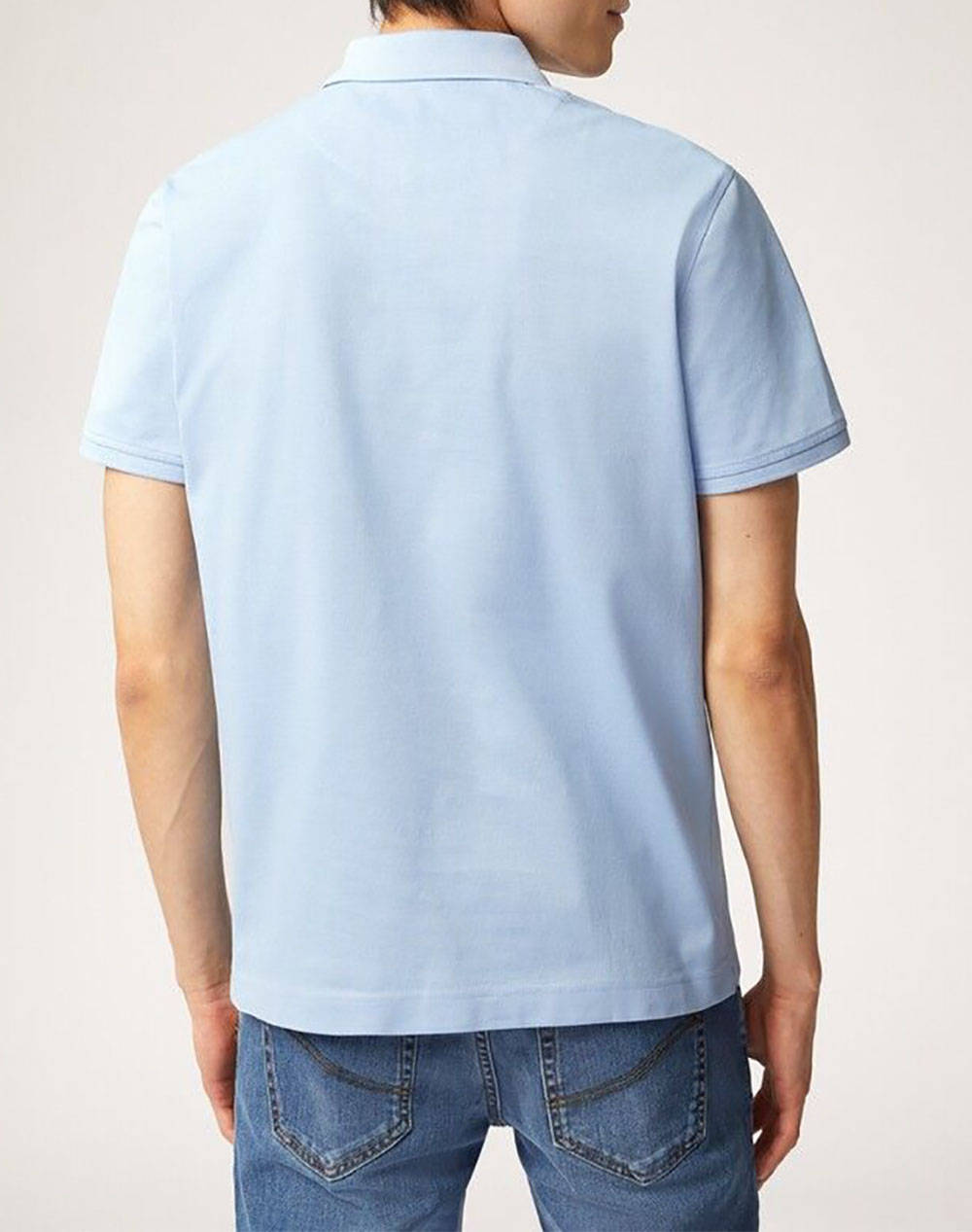 HARMONT & BLAINE POLO UOMO COTONE LRJ030021148-808 LightBlue φωτογραφία