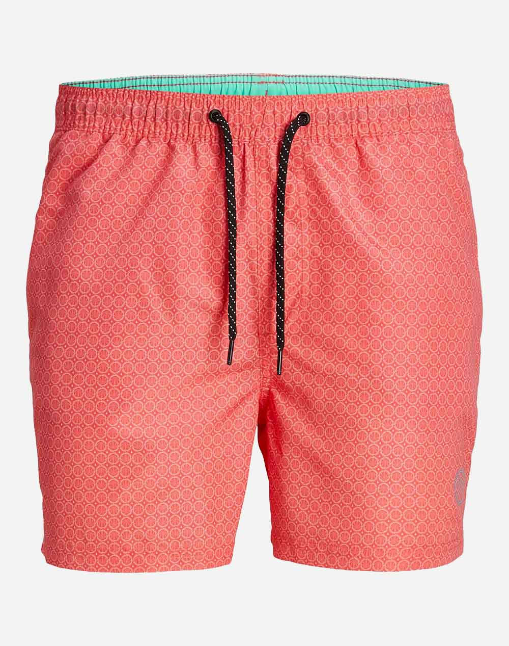 JACK&JONES JPSTFIJI JJSWIM BRANDED MINI 12228835-HOT CORAL Coral