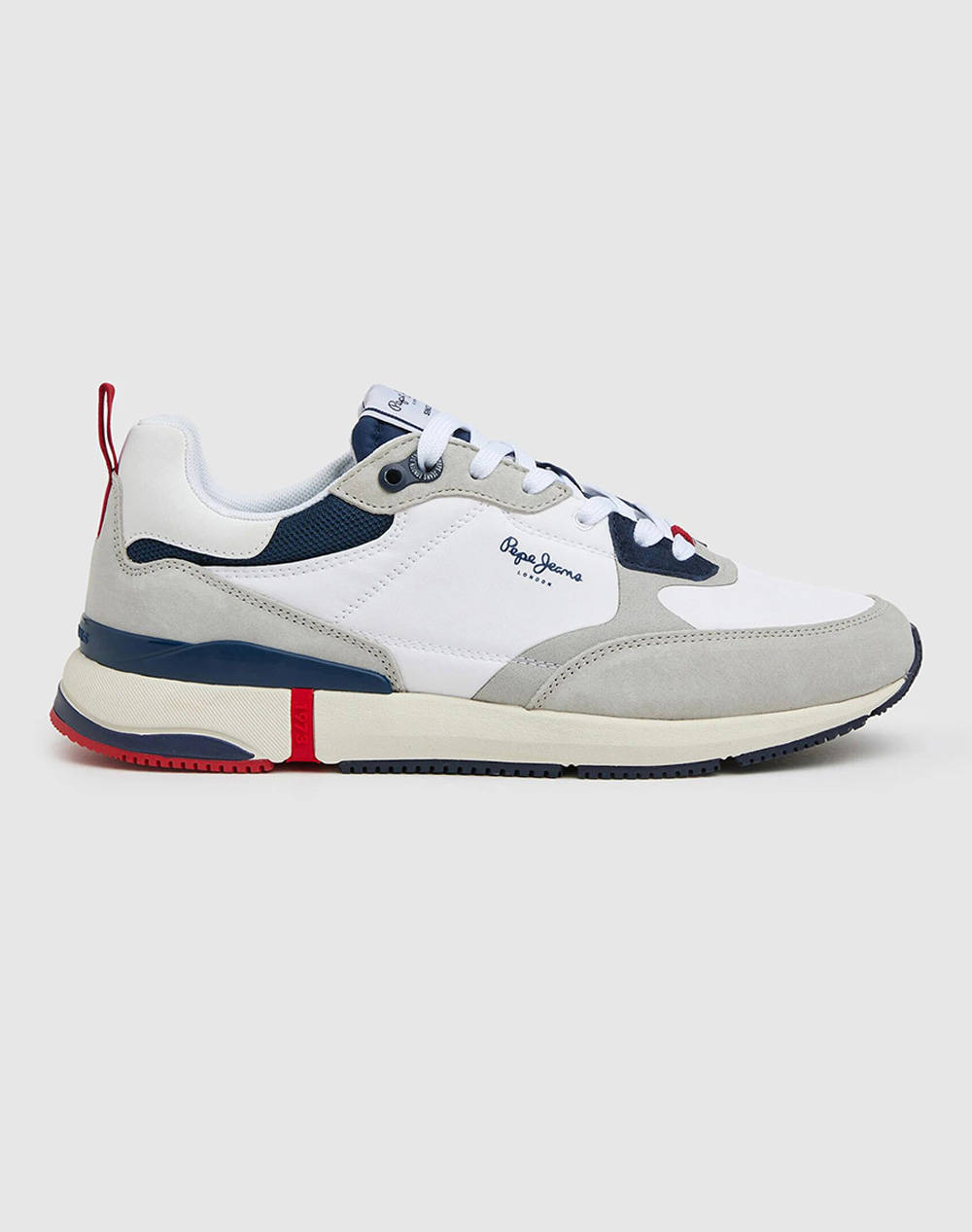 PEPE JEANS LONDON PRO VINT SHOES - White | Politikos-shop.gr