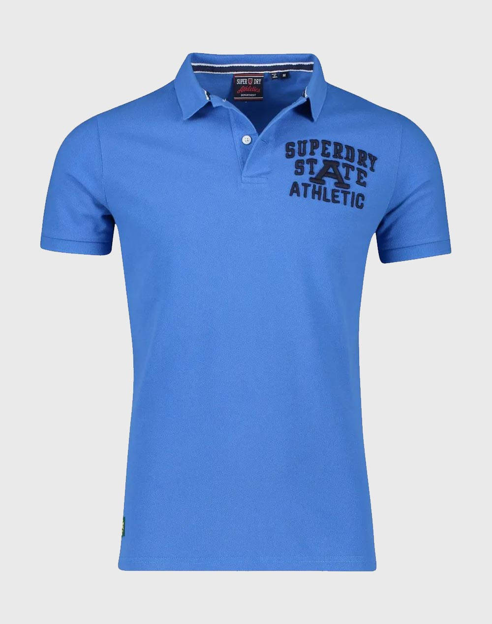 SUPERDRY D6 OVIN VINTAGE SUPERSTATE POLO ΜΠΛΟΥΖΑ ΑΝΔΡΙΚΟ M1110349A-AKY OceanBlue