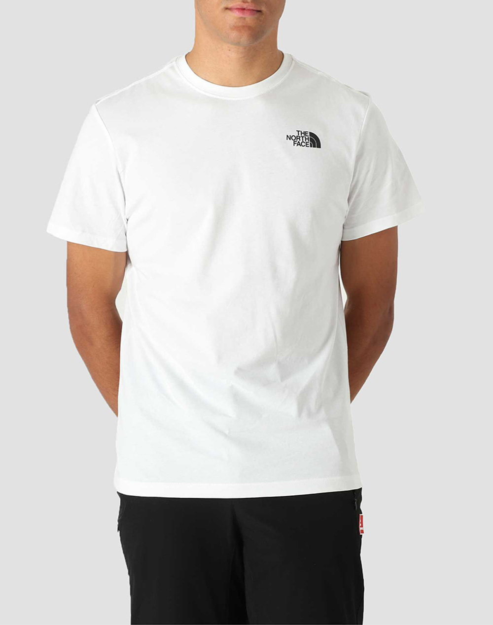 THE NORTH FACE M SS RED BOX TEE TNF NF0A2TX2NFFN4 White