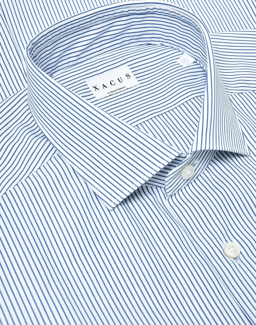 XACUS SHIRT 358ML11232-004 Blue φωτογραφία