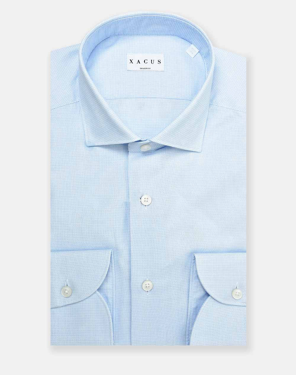 XACUS XACUS SHIRT 558ML41425-002 Ciel