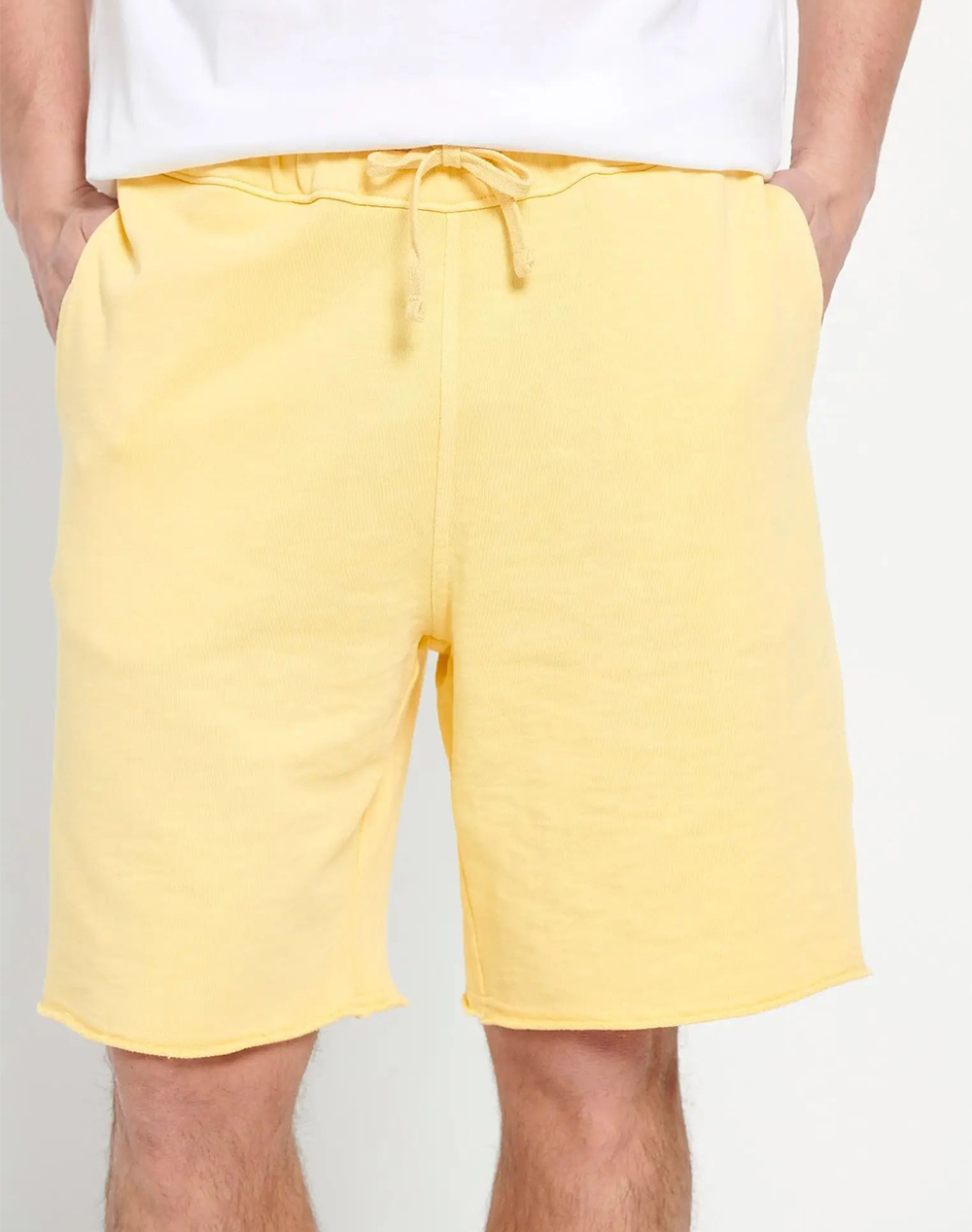 Loose tapered fit jogger shorts