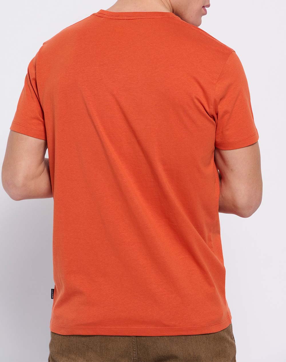T-shirt with branded print