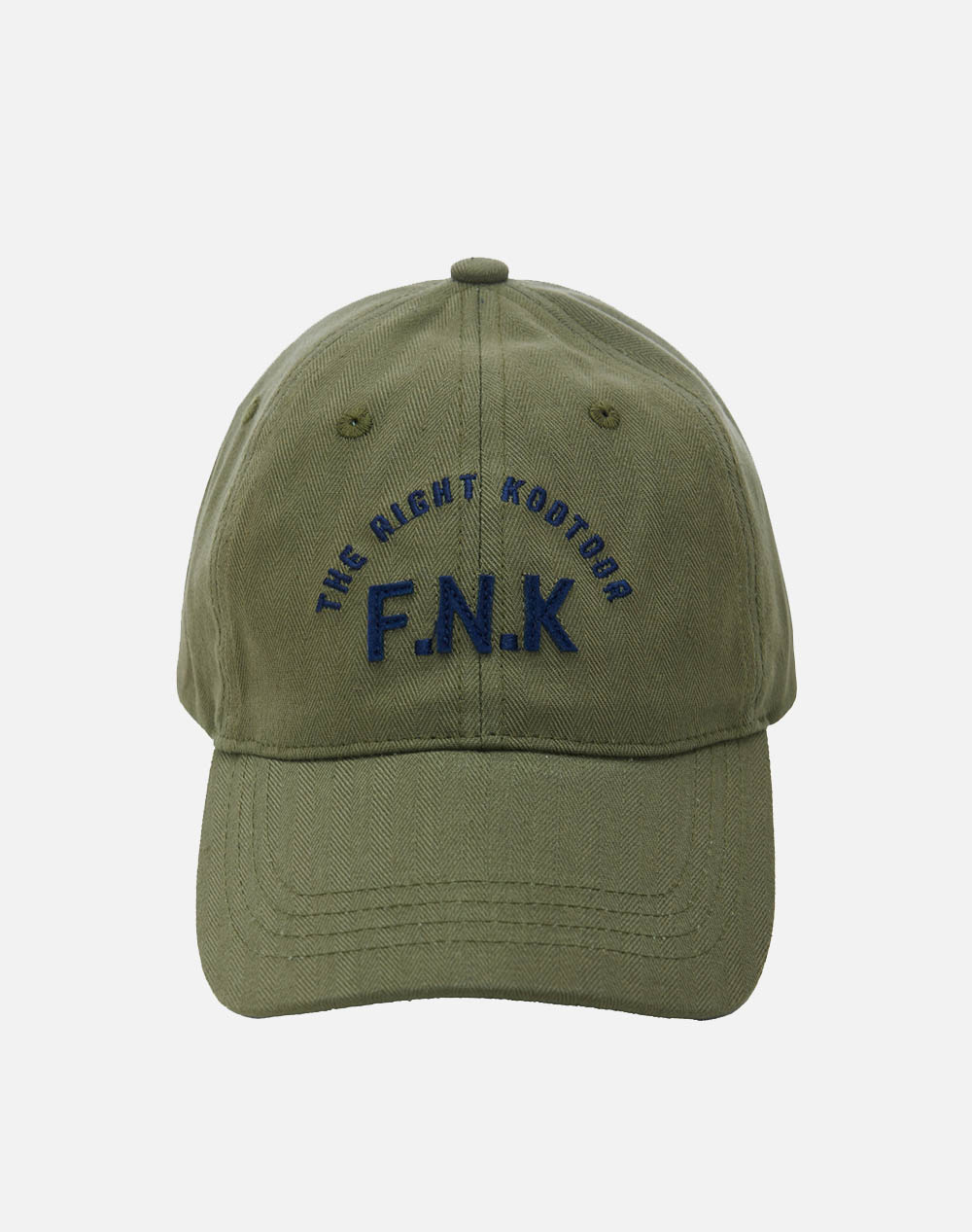 FUNKY BUDDHA Ανδρικό καπέλο με κέντημα FBM007-061-10-KHAKI Khaki