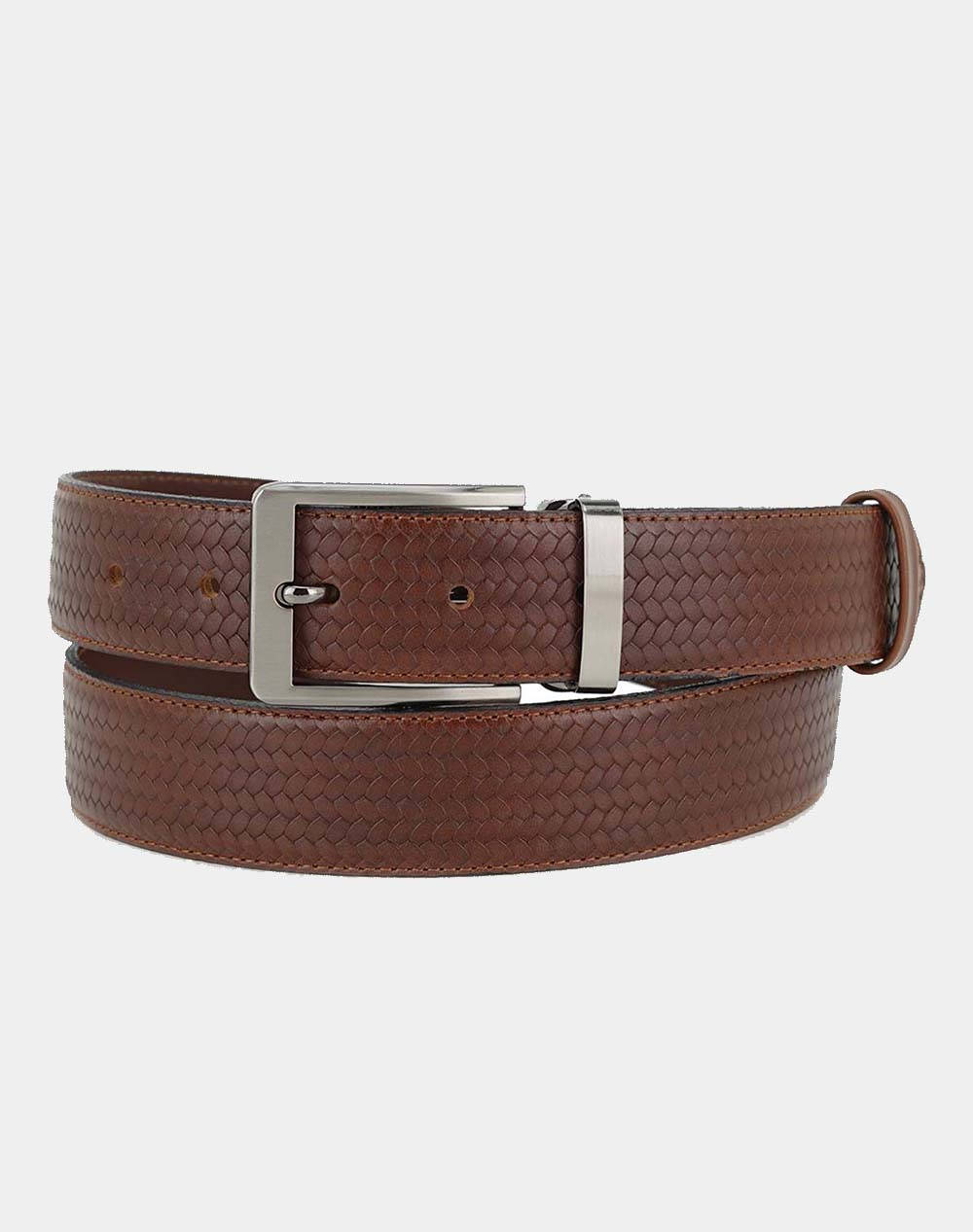 BOR BOR ΖΩΝΕΣ ΑΝΔΡΙΚΕΣ Z835F1449732-732 DarkBrown