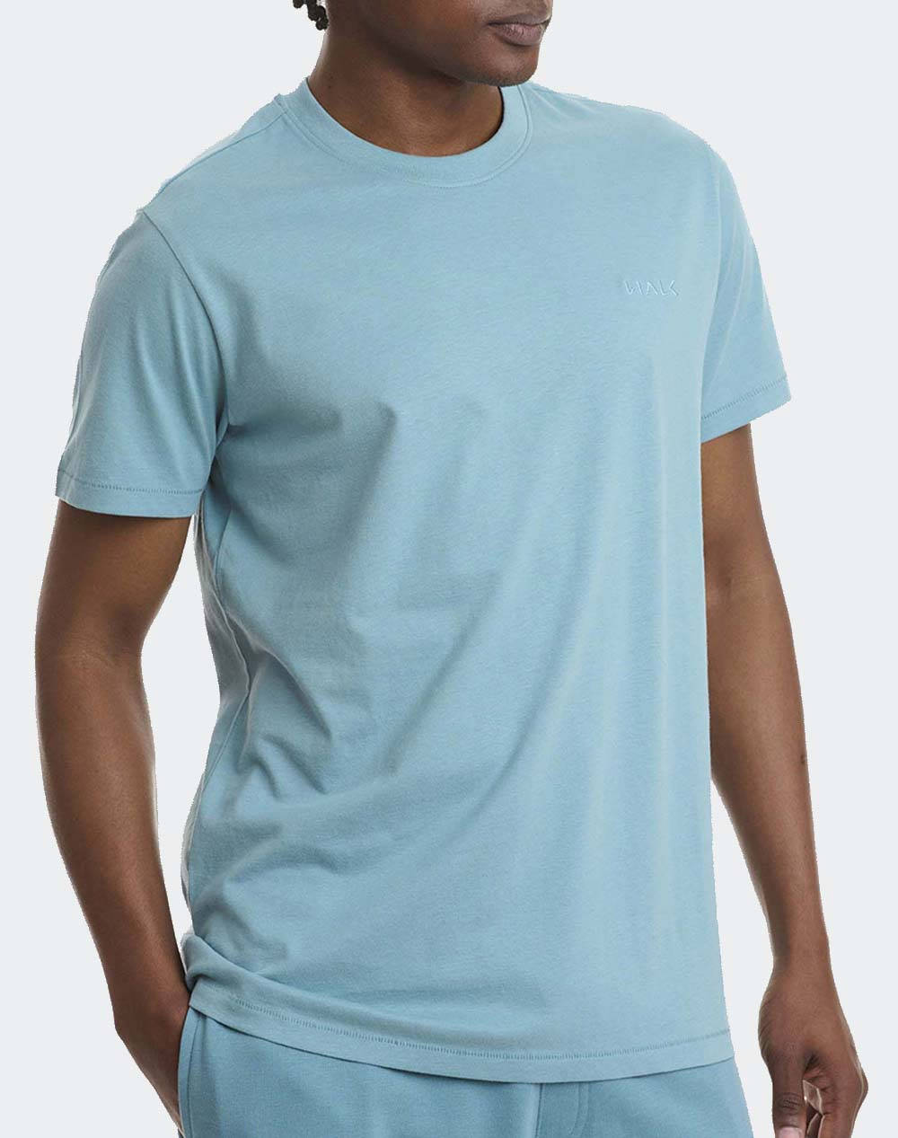 WALK ΑΝΔΡΙΚΟ T-SHIRT W5200-07 SkyBlue