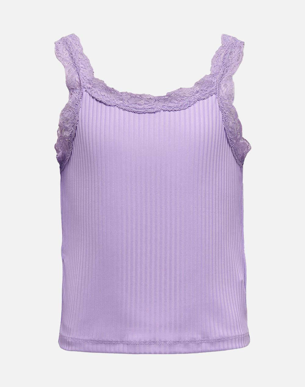 ONLY KOGMILA TANK TOP JRS 15240741-Purple Rose Lilac