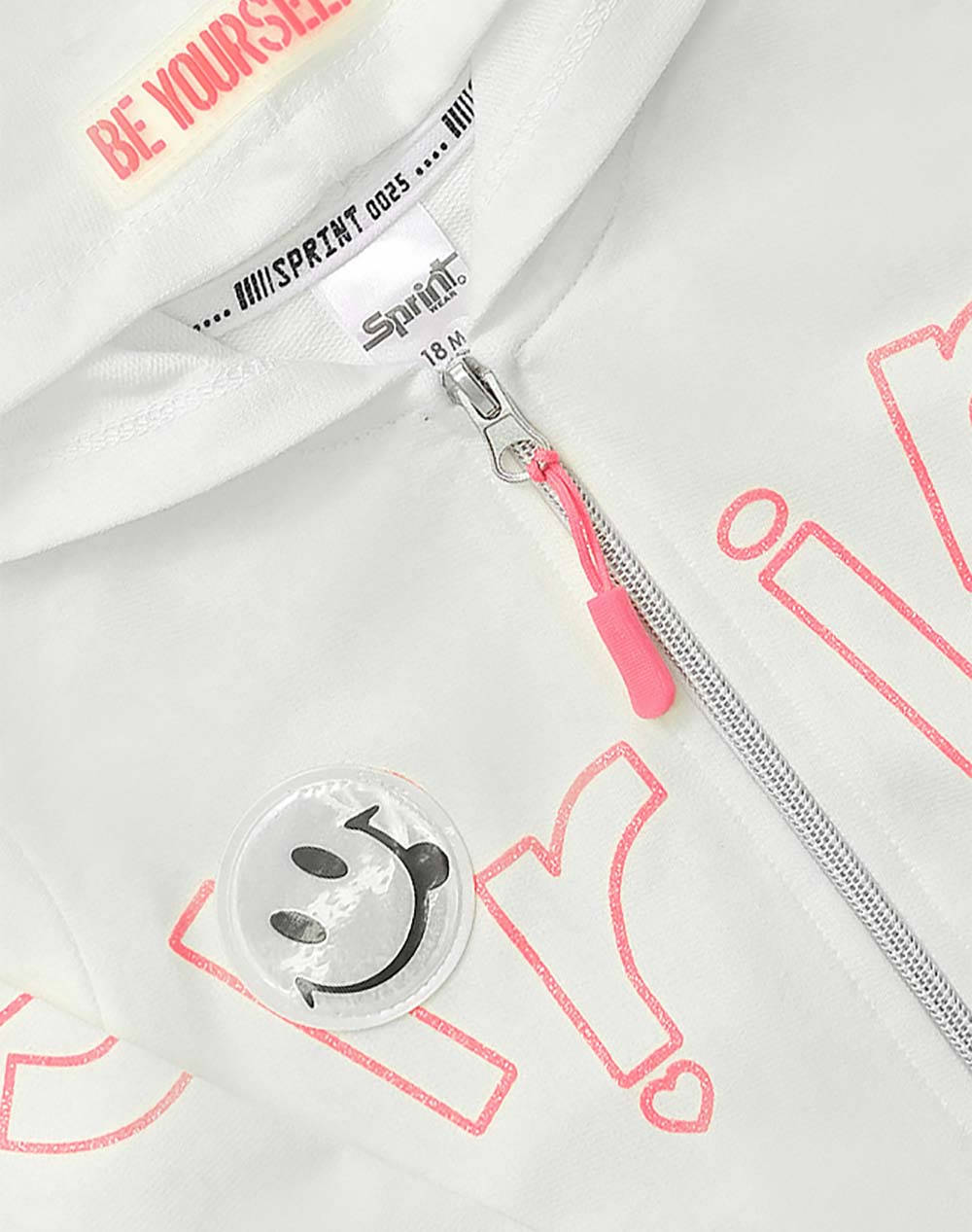 SPRINT JACKET BABY GIRL 231-2054-S100 White φωτογραφία