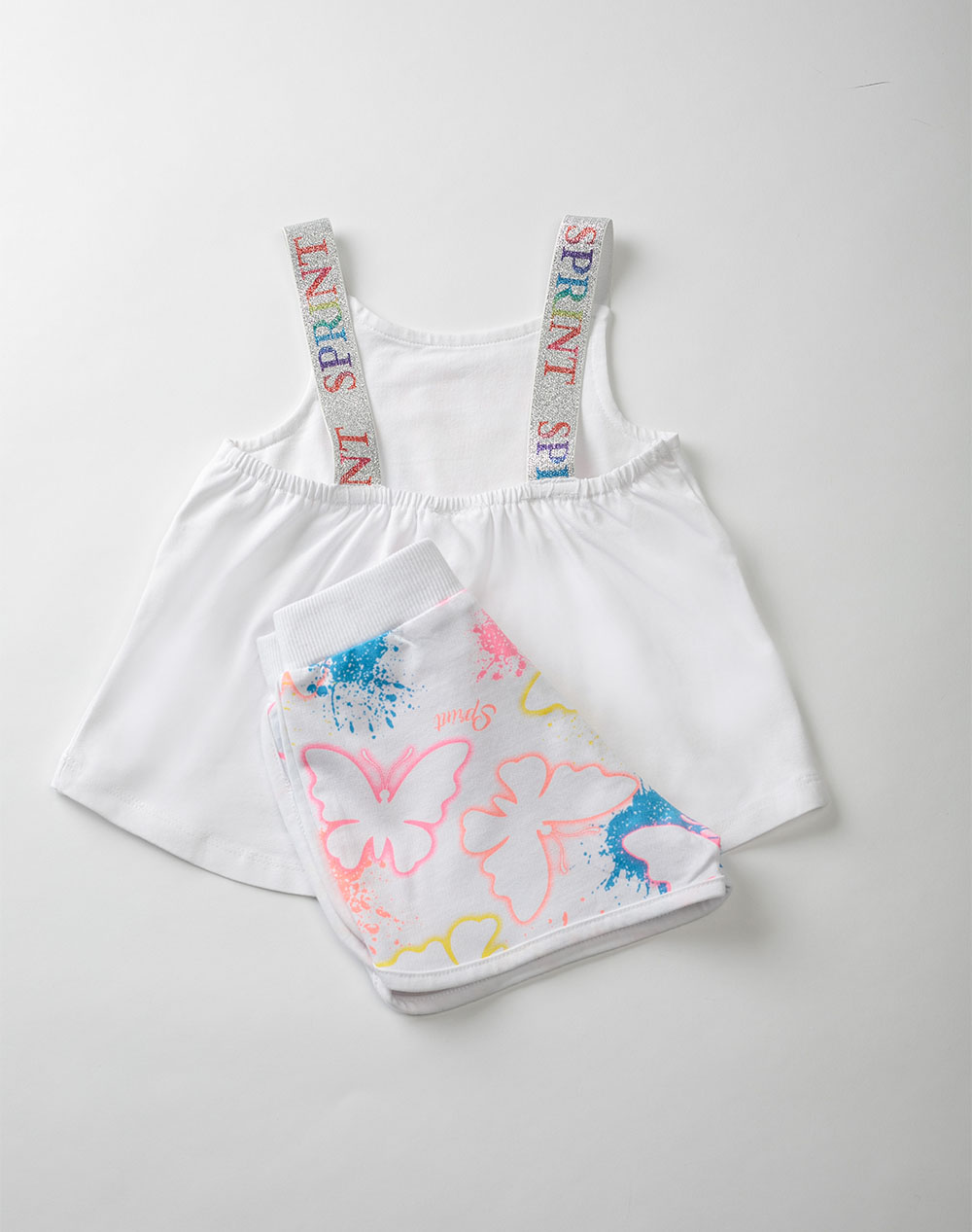 SPRINT SET BABY GIRL WITH SHORTS
