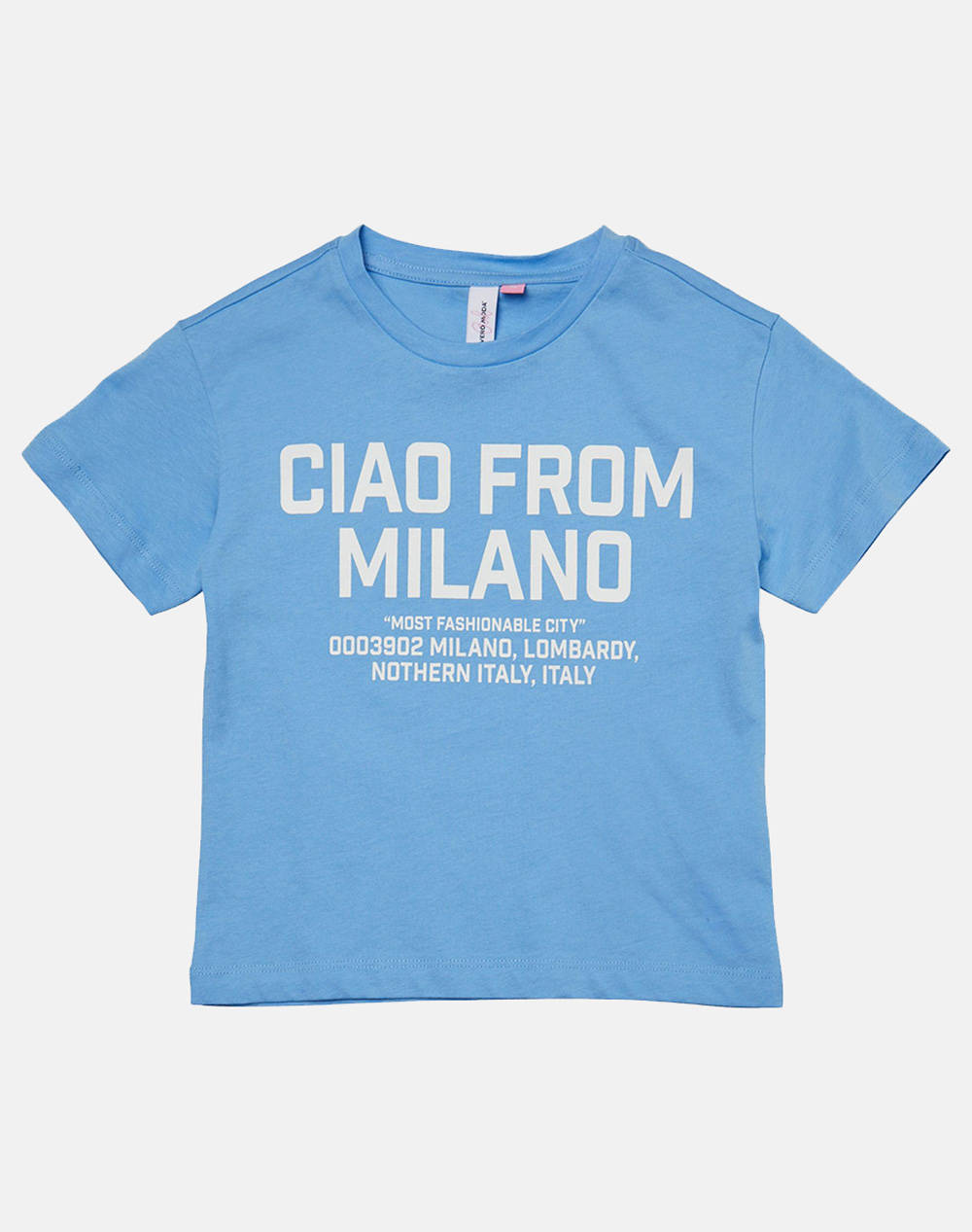 VERO MODA VMMIRANDAFRANCIS SS TOP BOX JRS GIRL 10282260-Little Boy Blue Cyan