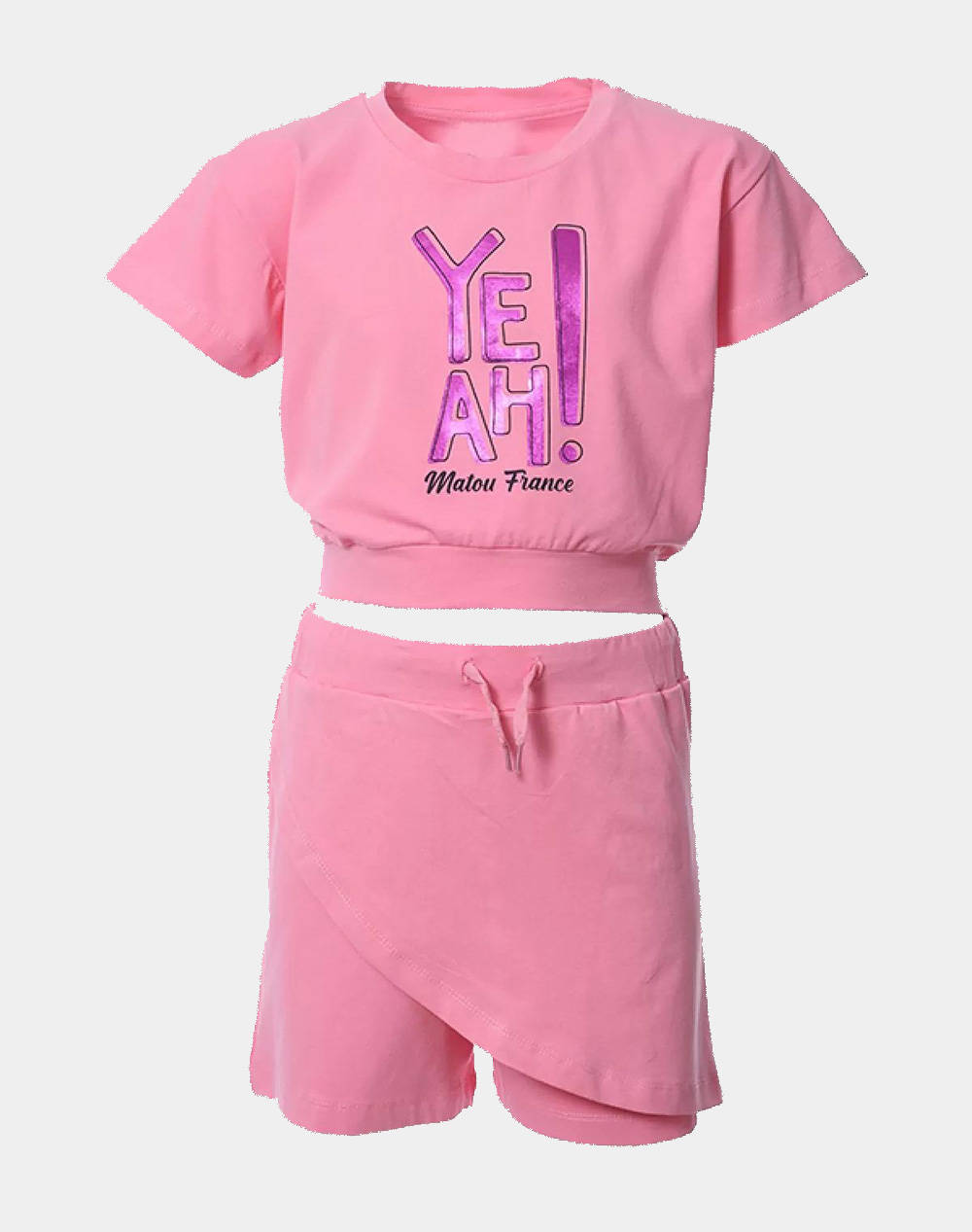 MATOU MATOU ΣΕΤ ΣΟΡΤΣ ΠΑΙΔΙΚΟ GIRL 1S23-MFA2170-8-16-ΡΙΝΚ Pink